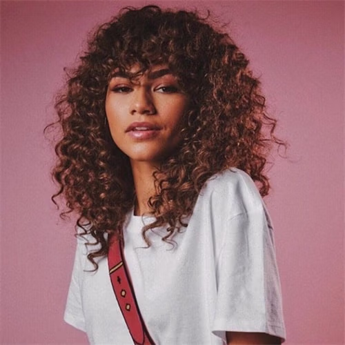 33 مدل رنگ موی قهوه ای تیره "برای هر رنگ پوست" 8 Zendaya