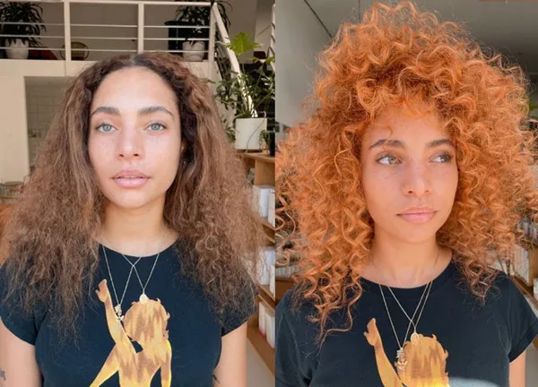 ۵ نکته طلایی برای فرمول رنگ موی مسی بینقص 4 evo hair bel copper brunette 1